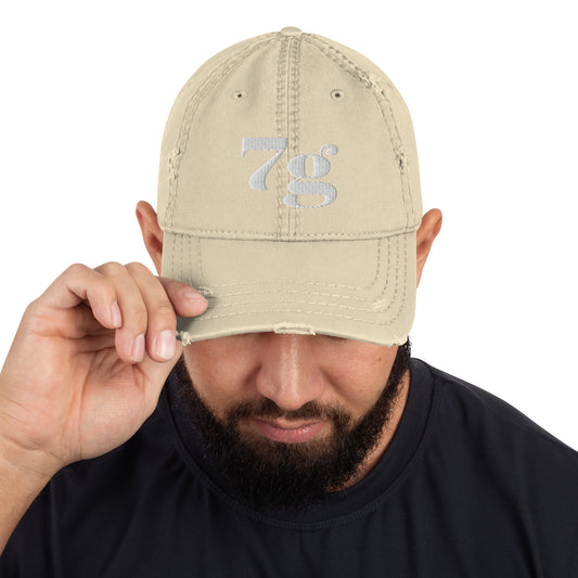 7 Distressed Hat